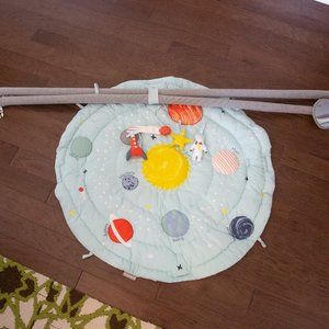outer space baby activity gym